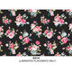Black Vintage Roses Placemats Image 2 of 2
